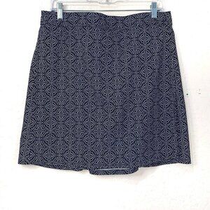 RipSkirt‎ Hawaii Bali Blue Wrap Skirt Cover Up Womens Small Pocket Beach travel